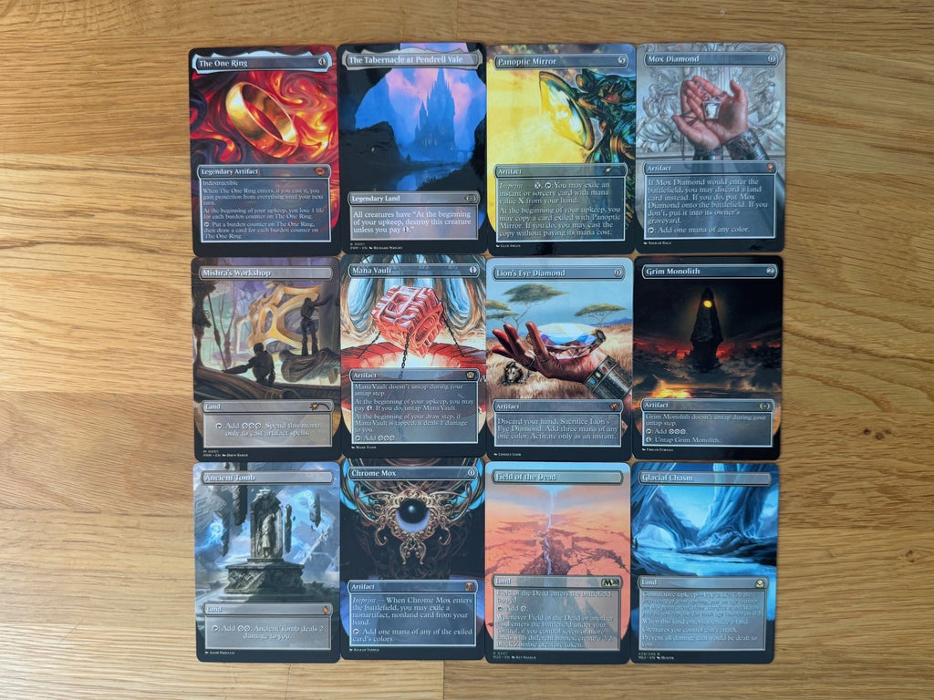 Colorless & Lands Game Changers Proxy Pack | 14 Cards | MTG Commander | Forgotten Spells