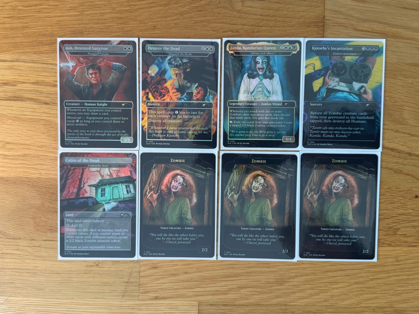 Secret Lair x The Evil Dead | 8 Cards | MTG Proxy | Forgotten Spells