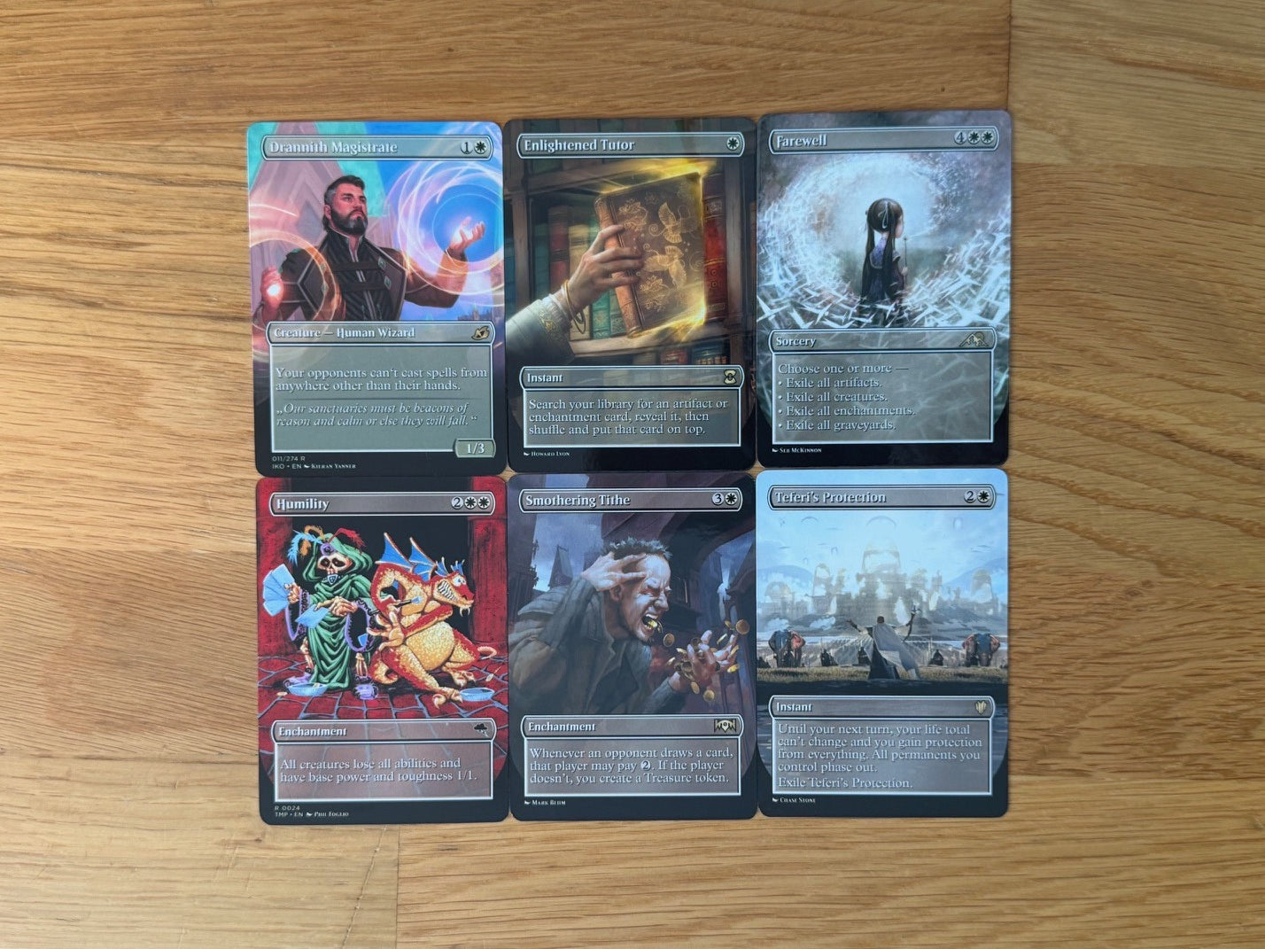 White Game Changers Proxy Pack | 6 Cards | MTG Commander | Forgotten Spells