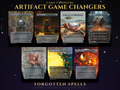 Artifact Game Changers Proxy Pack, 7 MTG proxy cards for Commander