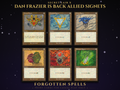 Secret Lair x Dan Frazier Is Back: Allied Signets MTG proxy set, 6 cards