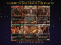 Secret Lair x The Hobbit Scene Crack the Plates MTG proxy set, 6 cards