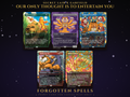 Secret Lair x Garfield: Garfield Our Only Thought Is to Entertain You MTG proxy set, 5 cards
