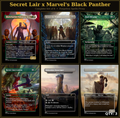 Secret Lair x Marvel: Black Panther | 8 Cards | MTG Proxy | Forgotten Spells