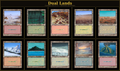 Dual Lands Proxy Set | 10 Cards | MTG Commander Staples | Forgotten Spells