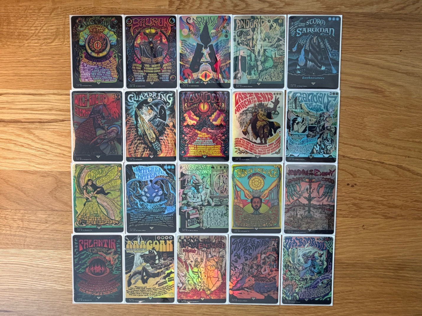 Secret Lair: Lord of the Rings — Tales of Middle-Earth Poster Cards | 20 Cards | MTG Proxy | Forgotten Spells