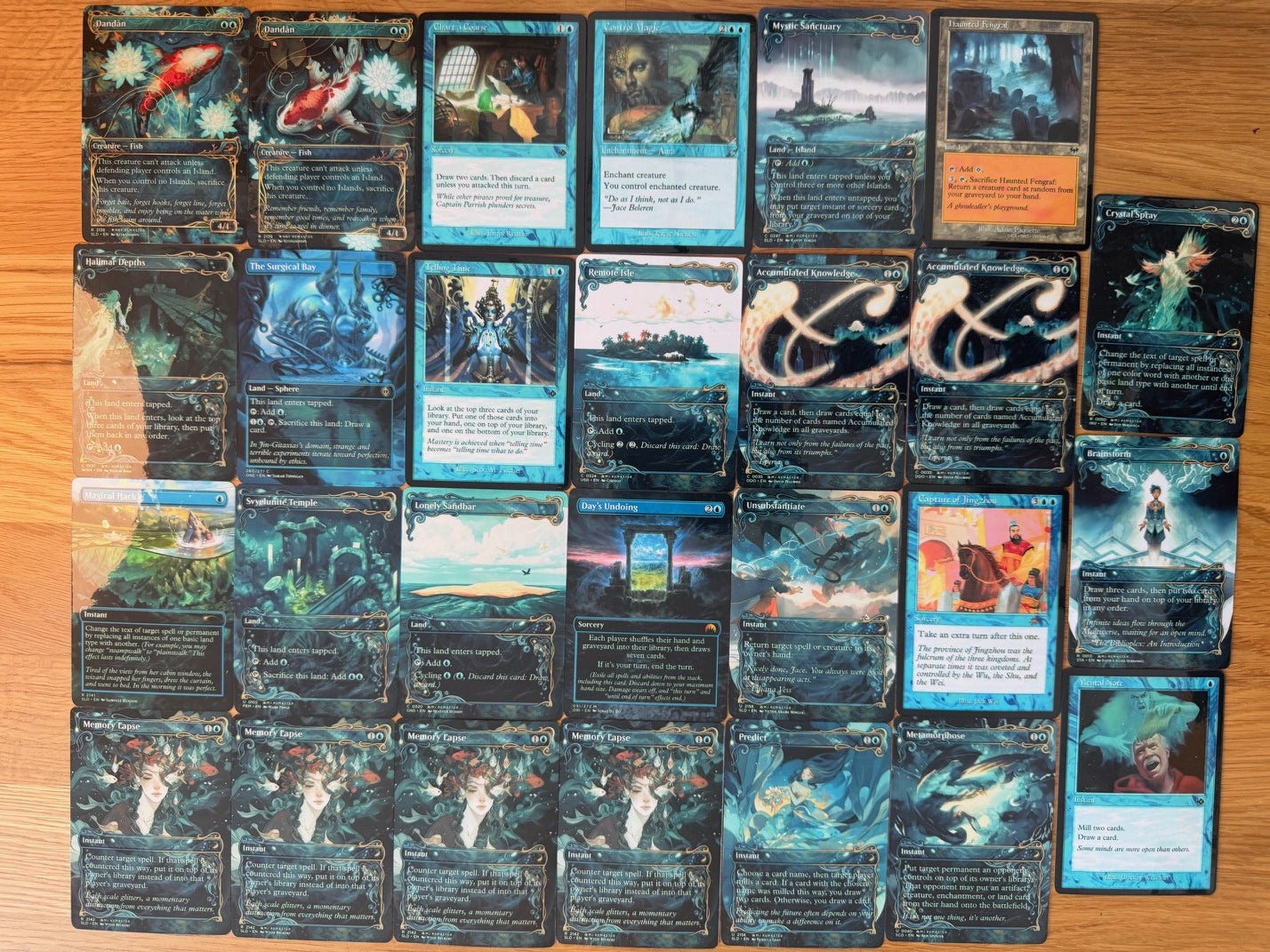 Secret Lair: DanDan Deck | 80 Cards | MTG Proxy | Forgotten Spells