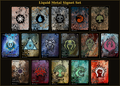 Melted Metal Signet Set | 16 Cards | MTG Commander Staples | Forgotten Spells
