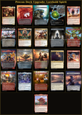 Precon Upgrade: Lorehold Spirit | 20 Cards | Secrets of Strixhaven | Forgotten Spells