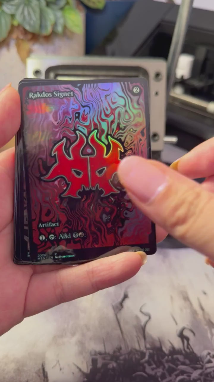 Melted Metal Signet Set | 16 Cards | MTG Commander Staples | Forgotten Spells