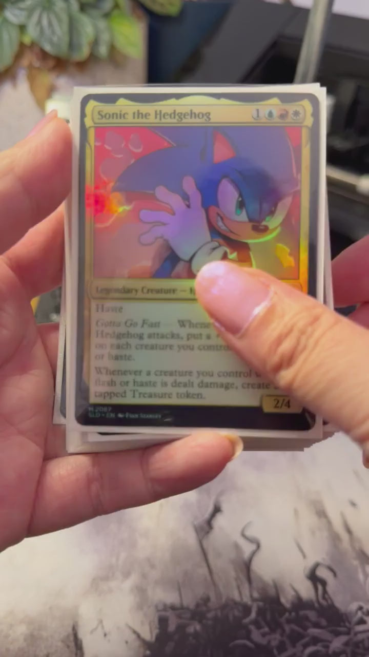 Secret Lair: Sonic the Hedgehog — Turbo Gear | 8 Cards | MTG Proxy | Forgotten Spells