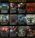Black Staples Proxy Pack | 12 Cards | MTG Commander Essentials | Forgotten Spells