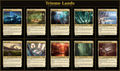 Triome Lands Proxy Set | 10 Cards | MTG Commander Staples | Forgotten Spells